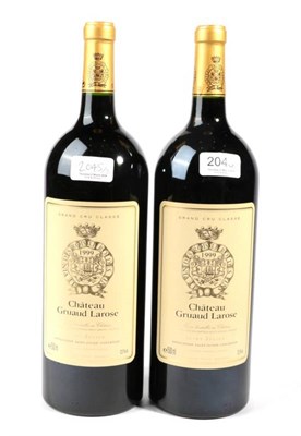 Lot 2045 - Chateau Gruaud Larose 1999 Saint-Julien 2 magnums, 90/100 Wine Spectator