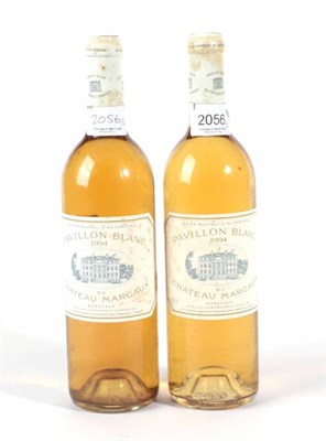 Lot 2056 - Pavillion Blanc du Chateau Margaux 1994 Margaux 2 bottles
