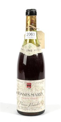 Lot 2063 - Pierre Ponnelle, Bonnes Mares 1961 1 bottle, level at shoulder on capsule