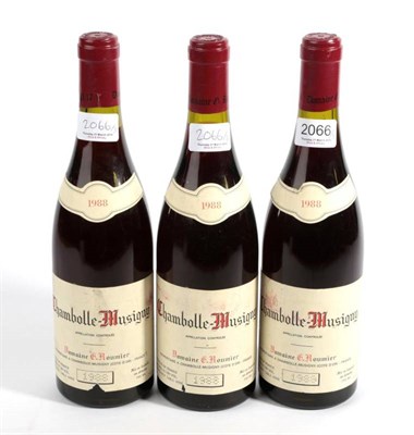 Lot 2066 - Chambolle-Musigny Cote de Nuits 1988 Domaine Georges & Christope Roumier 1988 3 bottles