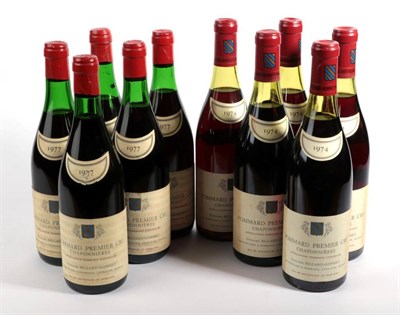 Lot 2067 - Pommard 1er Cru Les Chapponiers Billard Gonnet 1974 5 bottles, Pommard 1er Cru Les Chapponiers...