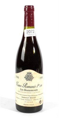 Lot 2072 - Vosne-Romanee les Beaumonts 1er Cru 1996 Emmanuel Rouget 1 bottle 94/100 Wine Spectator