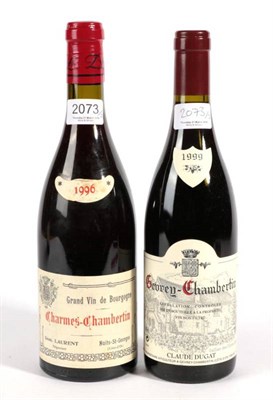 Lot 2073 - Charmes-Chambertin Grand Cru 1996 Dominique Laurent 1 bottle, Gevry-Chambertin 1999 Claude...