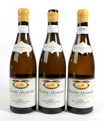 Lot 2084 - Hermitage Chante Alouette M. Chapoutier 2015 3 bottles