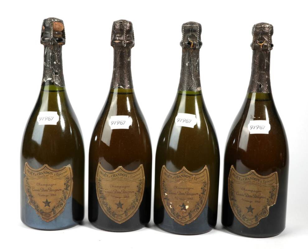 Lot 2100 - Dom Perignon 1983 4 bottles (96/100 Robert Parker)