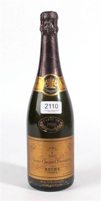 Lot 2110 - Veuve Clicquot 1980 1 bottle
