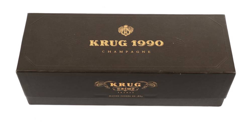Lot 2123 - Krug 1990 1 bottle boxed