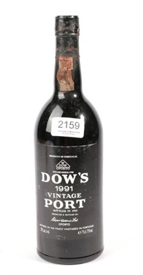 Lot 2159 - Dows 1991 Vintage Port 1 bottle