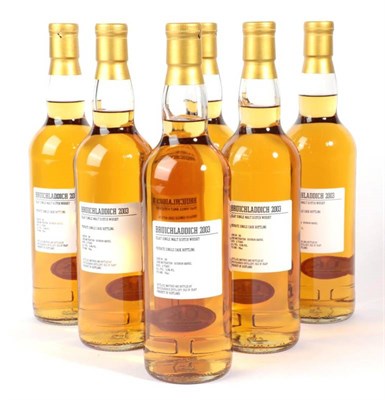 Lot 2220 - Private Cask Bruichladdich 2003 61.9 % 6 bottles