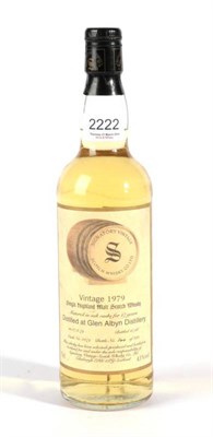 Lot 2222 - Glen Albyn 43% distilled 1979 bottled 1996 Signatory 1 bottle