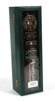 Lot 2227 - Littlemill 58.5% distilled 1991 bottled 2009 Cadenheads 1 bottle