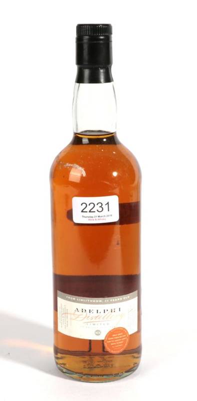 Lot 2231 - Linlithglow 58.7% distilled 1975 bottled 1999 Adelphi 1 bottle