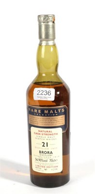 Lot 2236 - Brora 56.90% distilled 1977 bottled 1998 1 bottle