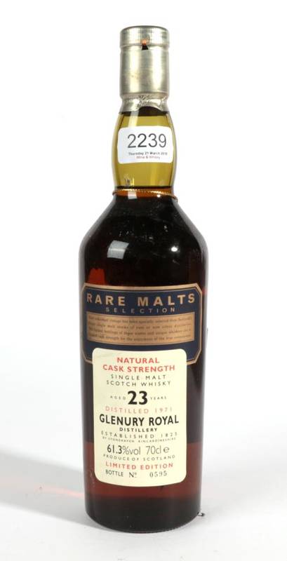 Lot 2239 - Glenury Royal 61.3% distilled 1971 bottled 1994
