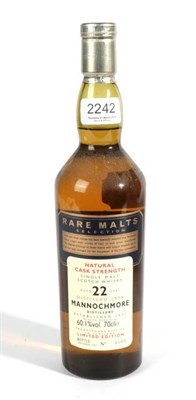 Lot 2242 - Mannochmore 60.1% distilled 1974 bottled 1996 1 bottle