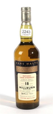 Lot 2243 - Millburn 58.9% distilled 1975 bottled 1993