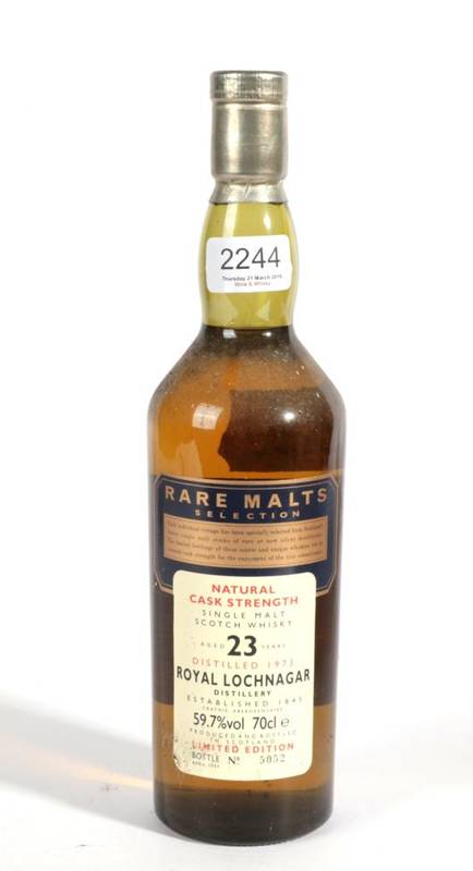 Lot 2244 - Royal Lochnagar 59.7% distilled 1973 bottled 1996