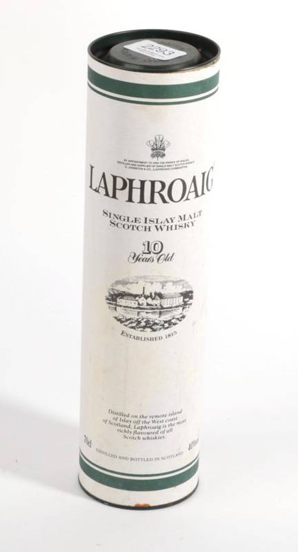 Lot 2293 - Laphroaig 10 year old 40% 1 bottle