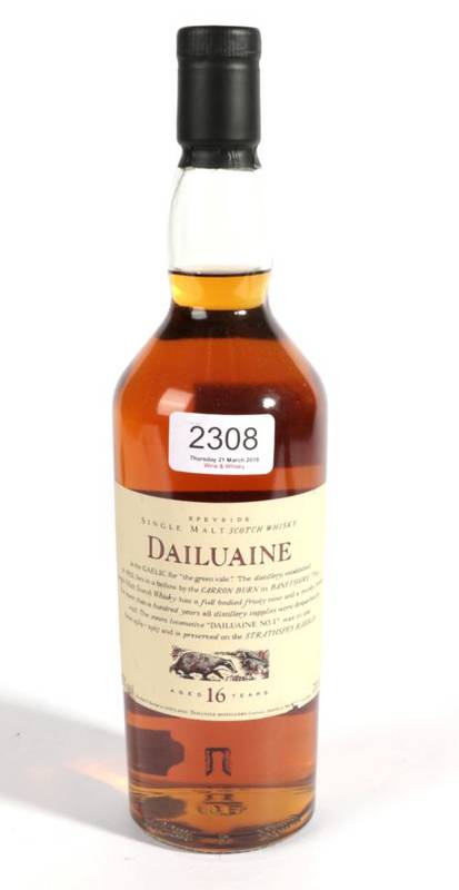 Lot 2308 - Dailuaine 16 year old 43% 1 bottle