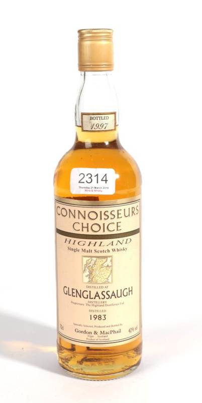Lot 2314 - Glenglassaugh 14 year old 40% distilled 1983 1 bottle
