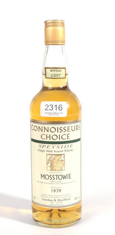 Lot 2316 - Mosstowie 18 year old 40% distilled 1979 1 bottle