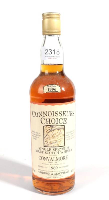 Lot 2318 - Convalmore 27 year old 40% distilled 1969 1 bottle