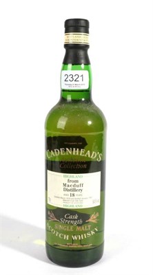 Lot 2321 - Macduff 18 year old 54.8% distilled March 1978 bottled January 1997 1 bottle