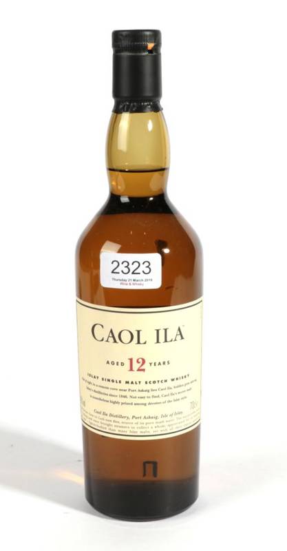 Lot 2323 - Caol Ila 12 year old 43% 1 bottle
