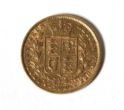 Lot 89 - A Queen Victoria 1872 sovereign, shield back