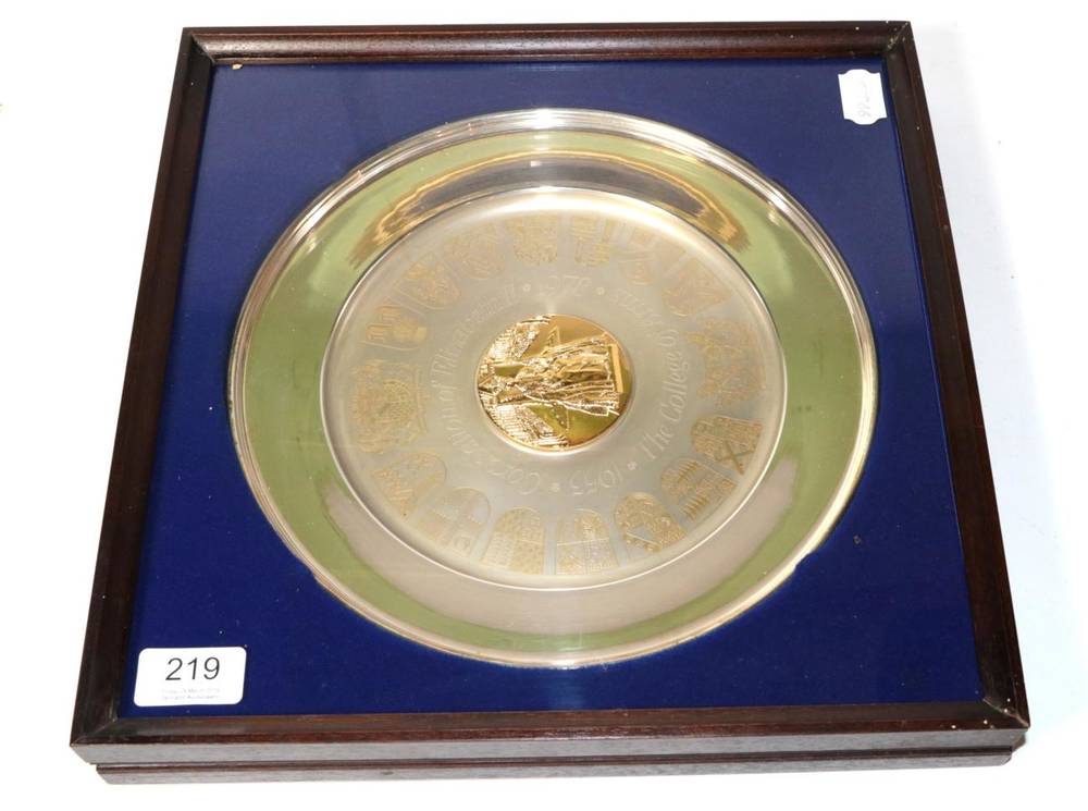 Lot 219 - A silver Queen's Jubilee 1978 College of