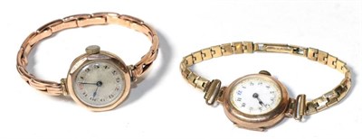 Lot 347 - Two lady's wristwatches