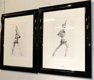 Lot 1059 - Robert Heindel, Ballet dancers, pair of signed limited edition prints