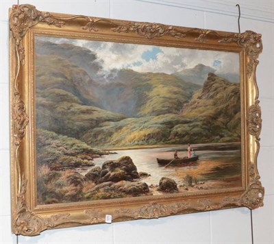 Lot 1070 - Thomas Groves (19th century) ''Far From the Madding Crowd'', signed, oil on canvas