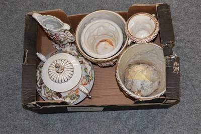 Lot 1122 - A group of Italian Capodimonte style modern ceramics