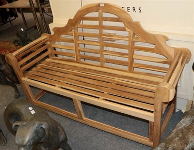Lot 1170 - Wooden garden bench