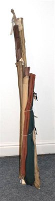 Lot 43 - A Hardy, three-piece with spare top, The No.1 ''De-Luxe'' palakona trout fly rod, No.E46076, 9...