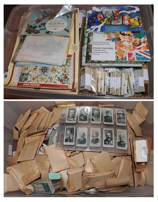 Lot 104 - Cigarette Cards A Large Collection Of Assorted Examples including Adkins soldiers of the Queen (50)