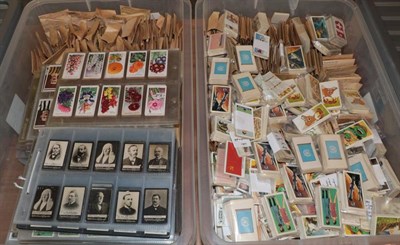 Lot 106 - Cigarette Cards A Large Collection Of Assorted Examples including Ogdens 120 assorted...