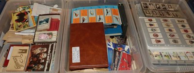 Lot 107 - Cigarette Cards A Large Collection Of Assorted Examples including Ogdens Flags & Funnels of Leading