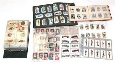 Lot 117 - Cigarette Cards including Cavanders Peeps into Many Lands, Wills Garden Hints, Players Football...
