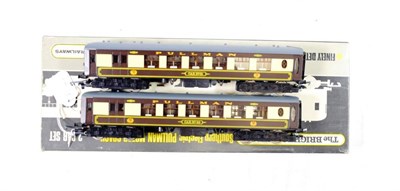 Lot 173 - Wrenn W3006/7 Brighton Belle Two Car Set brown/cream, consisting of Power Car No.90 and trailer...