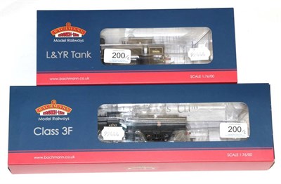 Lot 200 - Bachmann OO Gauge Two Locomotives (i) 31626 Class 3F BR 43762, 21 DCC (ii) 31166 L&YP 2-4-2T BR...