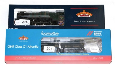 Lot 201 - Bachmann OO Gauge Two Locomotives (i) 31766NRMA GNR Atlantic Class C1 BR 62822 produced exclusively