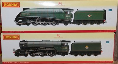 Lot 223 - Hornby (China) OO Gauge Two Locomotives (i) R2341 Windsor Lad BR 60035 (ii) R2340 Golden Plover...