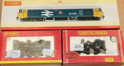 Lot 224 - Hornby (China) OO Gauge Two Locomotives (i) R2349 Co-Co Class 50 Diesel Ark Royal, DCC Ready...