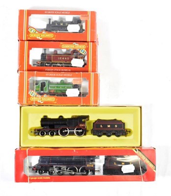 Lot 237 - Hornby OO Gauge Locomotives RR450 Class 2P LMS 690, R840 Black Five LMS 5112, R301 Class 3F...