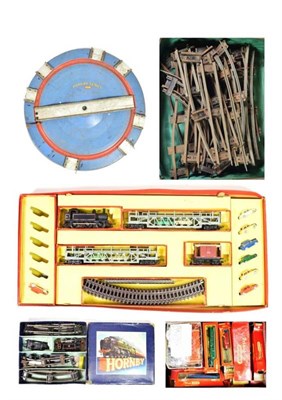 Lot 258 - Triang Hornby OO Gauge Various Locomotives And Rolling Stock including a set box base...