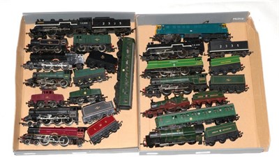Lot 265 - Various Manufacturers OO Gauge A Collection Of Assorted Unboxed Locomotives including Albert...