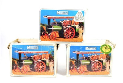 Lot 314 - Mamod three TE1a Traction Engines (all G-F boxes F-G) (3)