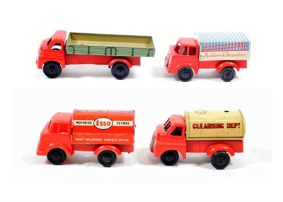 Lot 321 - Wells/Brimtoy Four Commercial Vehicles Cleaning department tanker, Esso tanker, Builders &...